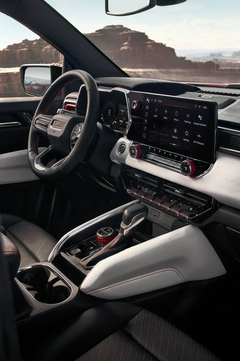 2026 GMC Canyon infotainment system at Classic Auto Group Galveston in GALVESTON TX
